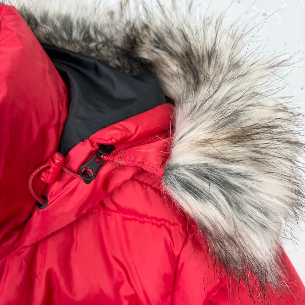 The North Face Womens Gotham Jacket II Goose Down Insulated Red Size Medium - Picture 11 of 16